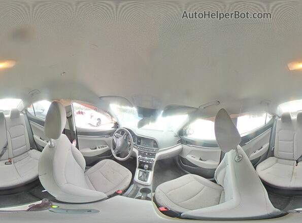 5NPD74LF6LH590166 2020 HYUNDAI ELANTRA Синий Панорамный вид салона 360°