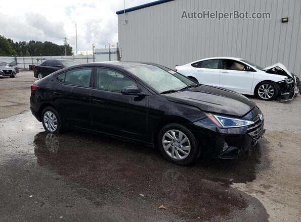 5NPD74LF6LH618080 2020 HYUNDAI ELANTRA Черный Передняя правая четверть