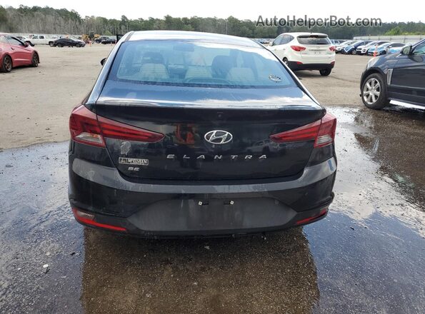 5NPD74LF6LH618080 2020 HYUNDAI ELANTRA Черный Вид сзади