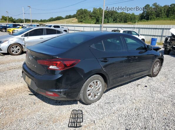 5NPD74LF8KH482615 2019 HYUNDAI ELANTRA Black Trasero derecho