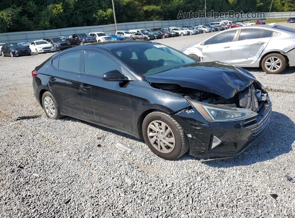 5NPD74LF8KH482615 2019 HYUNDAI ELANTRA Black Delantero derecho