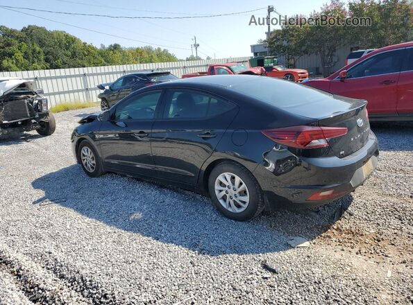 5NPD74LF8KH482615 2019 HYUNDAI ELANTRA Black Trasero izquierdo