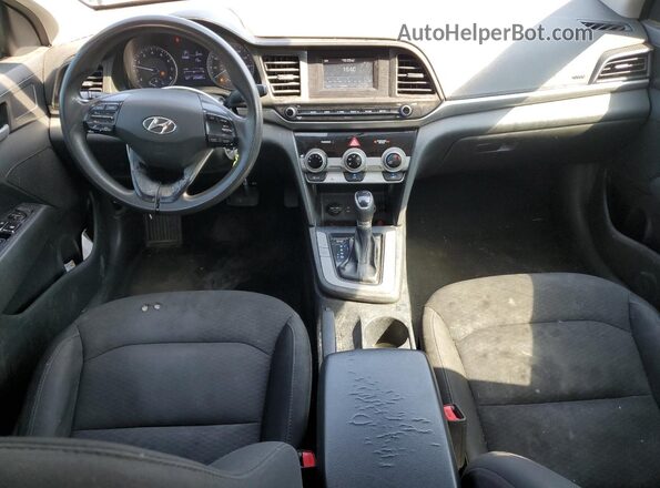 5NPD74LF8KH482615 2019 HYUNDAI ELANTRA Black Vista del salpicadero