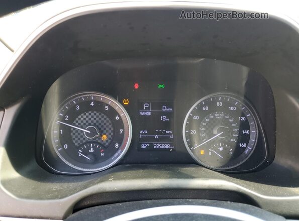 5NPD74LF8KH482615 2019 HYUNDAI ELANTRA Black Vista del cuadro de instrumentos