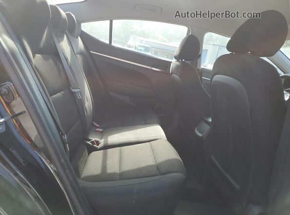 5NPD74LF8LH505036 2020 HYUNDAI ELANTRA Black Հետևի նստատեղերի տեսք