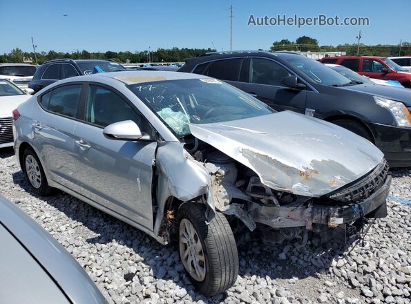 5NPD74LF9HH112315 2017 HYUNDAI ELANTRA Silver Передня права чверть