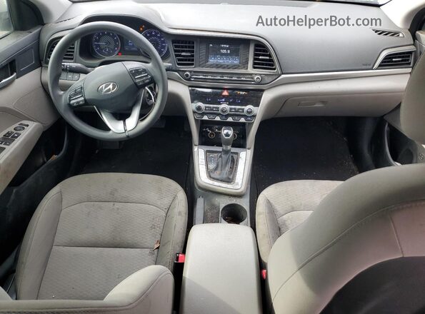 5NPD74LFXLH531394 2020 HYUNDAI ELANTRA Silver Widok deski rozdzielczej