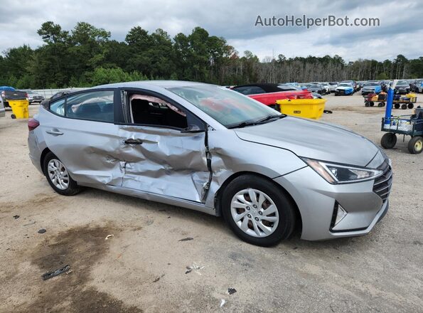 5NPD74LFXLH549832 2020 HYUNDAI ELANTRA Серебряный Передняя правая четверть