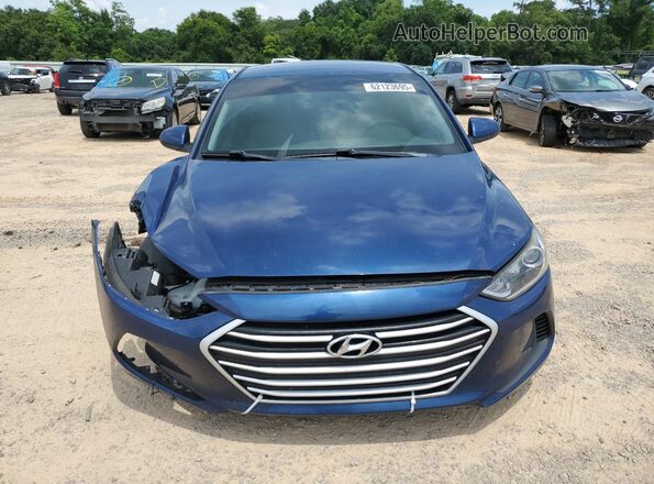 5NPD84LF0JH344224 2018 HYUNDAI ELANTRA Blue 