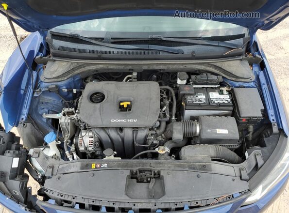 5NPD84LF0JH344224 2018 HYUNDAI ELANTRA Blue 