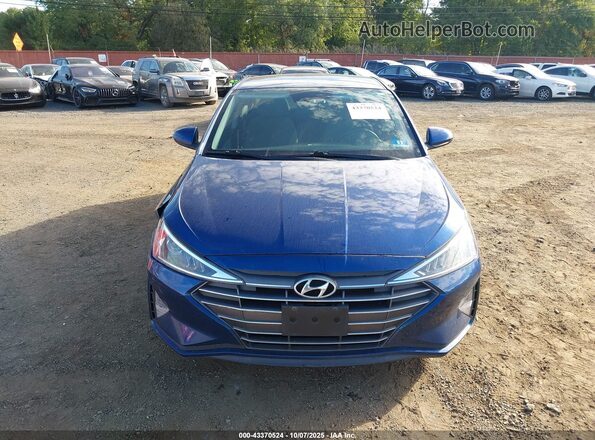 5NPD84LF0LH536469 2020 HYUNDAI ELANTRA Dark Blue Սարքավորումների վահանակի տեսք