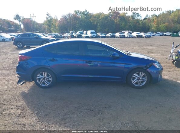 5NPD84LF0LH536469 2020 HYUNDAI ELANTRA Dark Blue Սալոնի հետևի տեսք