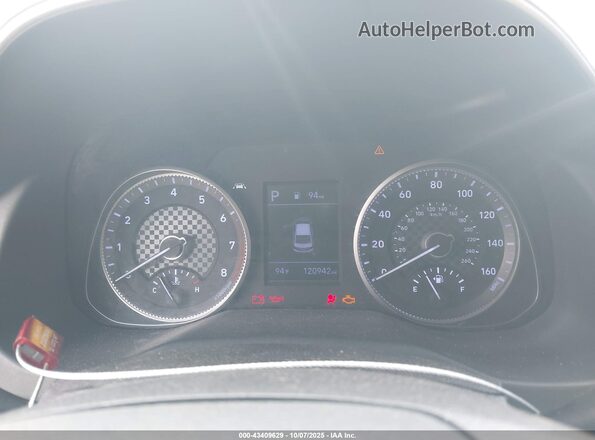 5NPD84LF0LH569052 2020 HYUNDAI ELANTRA White Հետևի նստատեղերի տեսք