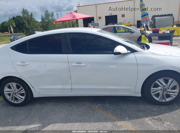 5NPD84LF0LH569052 2020 HYUNDAI ELANTRA White Սալոնի հետևի տեսք