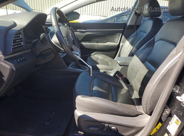 5NPD84LF0LH615740 2020 HYUNDAI ELANTRA Black Սալոնի դիմացի տեսք