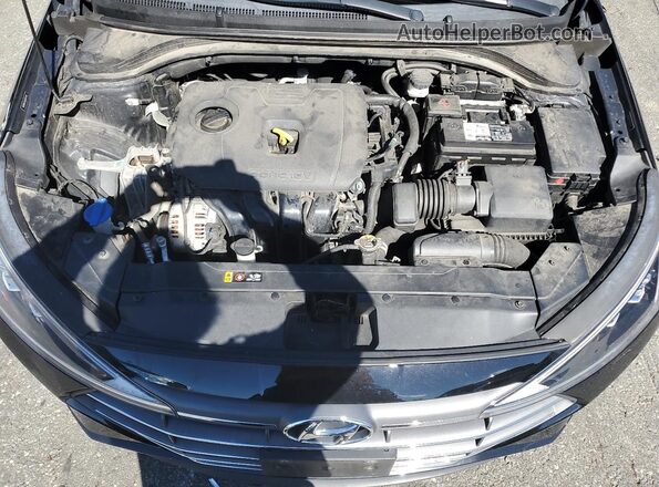 5NPD84LF0LH615740 2020 HYUNDAI ELANTRA Black Սալոնի հետևի տեսք