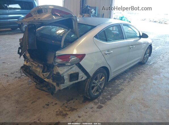 5NPD84LF1HH071921 2017 HYUNDAI ELANTRA Silver Rear right