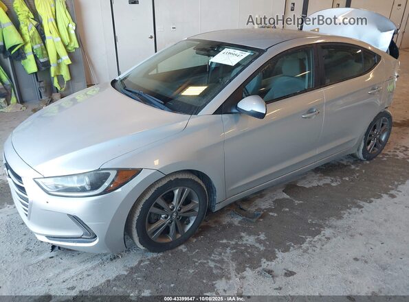 5NPD84LF1HH071921 2017 HYUNDAI ELANTRA Silver Front left