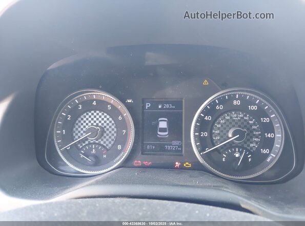 5NPD84LF1LH507434 2020 HYUNDAI ELANTRA Серебряный Вид задних сидений