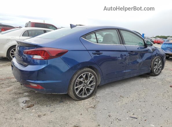 5NPD84LF1LH556326 2020 HYUNDAI ELANTRA Blue Հետևի աջ