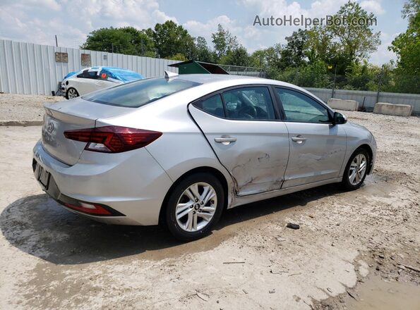 5NPD84LF1LH576107 2020 HYUNDAI ELANTRA Серебряный Задняя правая четверть