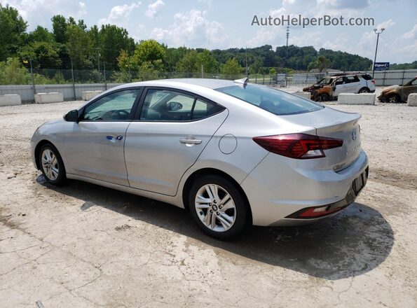 5NPD84LF1LH576107 2020 HYUNDAI ELANTRA Серебряный Задняя левая четверть