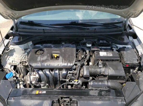 5NPD84LF1LH576107 2020 HYUNDAI ELANTRA Серебряный Вид задней части салона