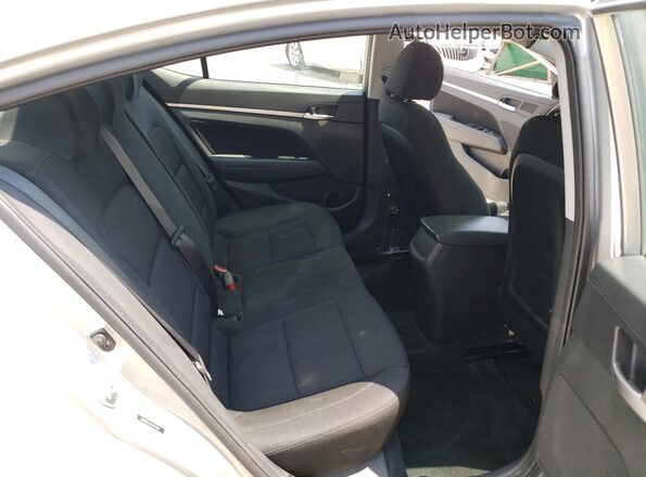5NPD84LF1LH576107 2020 HYUNDAI ELANTRA Серебряный Вид задних сидений