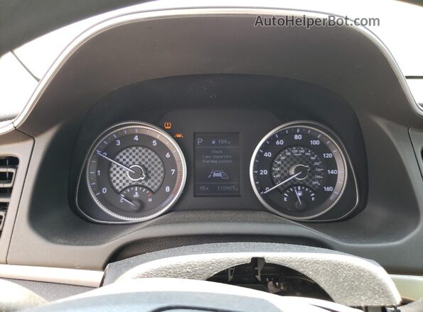 5NPD84LF1LH576107 2020 HYUNDAI ELANTRA Серебряный Вид щитка приборов