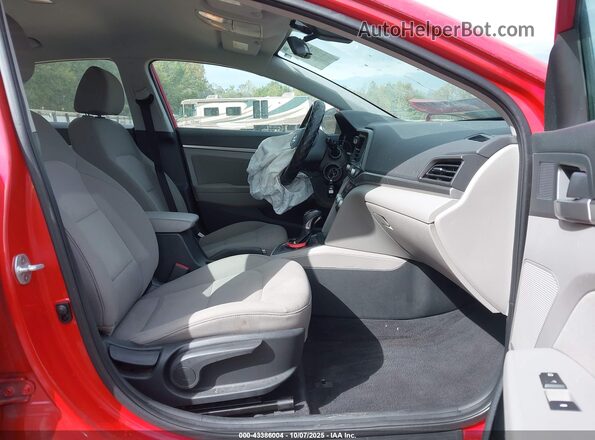 5NPD84LF1LH581078 2020 HYUNDAI ELANTRA Red Սալոնի դիմացի տեսք