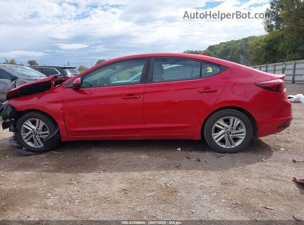 5NPD84LF1LH581078 2020 HYUNDAI ELANTRA Red 