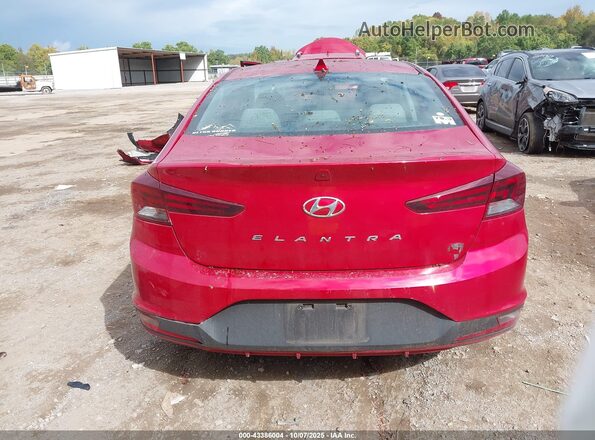 5NPD84LF1LH581078 2020 HYUNDAI ELANTRA Red 