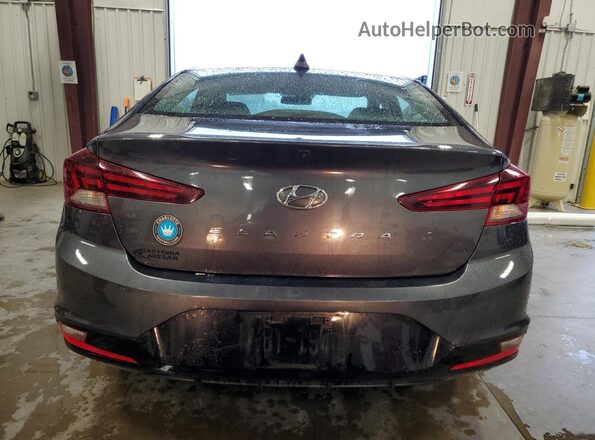5NPD84LF1LH581632 2020 HYUNDAI ELANTRA Charcoal Հետևի տեսք