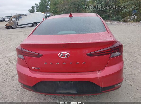 5NPD84LF1LH607078 2020 HYUNDAI ELANTRA Красный 
