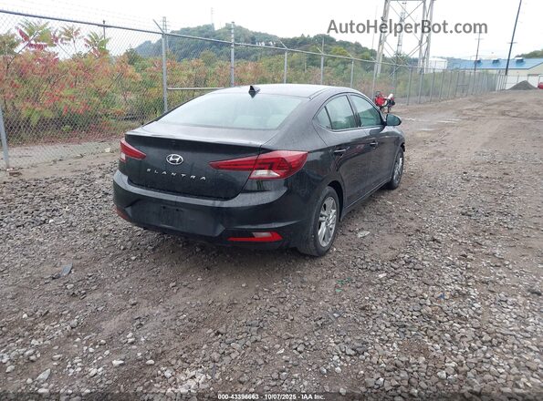 5NPD84LF1LH627069 2020 HYUNDAI ELANTRA Black Tył prawy