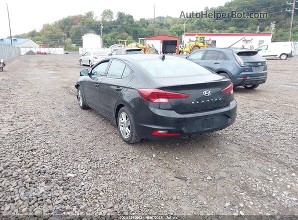 5NPD84LF1LH627069 2020 HYUNDAI ELANTRA Black Tył lewy