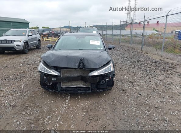 5NPD84LF1LH627069 2020 HYUNDAI ELANTRA Black Widok wnętrza z tyłu