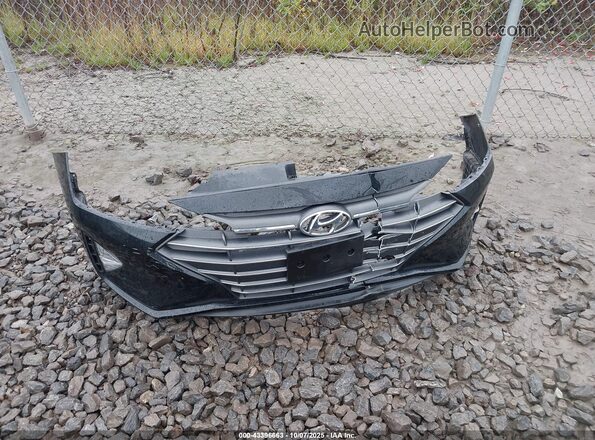 5NPD84LF1LH627069 2020 HYUNDAI ELANTRA Black Widok zestawu wskaźników