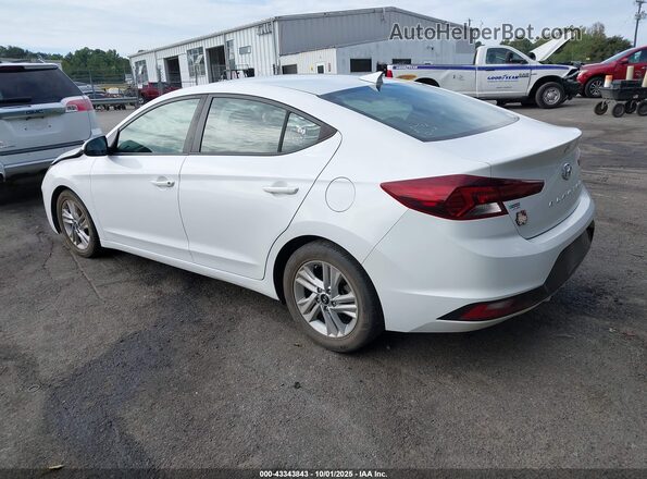 5NPD84LF1LH632322 2020 HYUNDAI ELANTRA Белый Задняя левая четверть