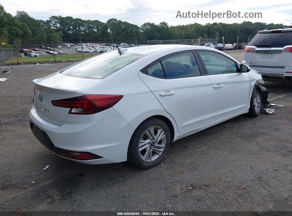 5NPD84LF1LH632322 2020 HYUNDAI ELANTRA Белый Задняя правая четверть