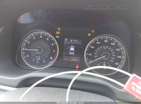 5NPD84LF1LH632322 2020 HYUNDAI ELANTRA Белый Вид задних сидений