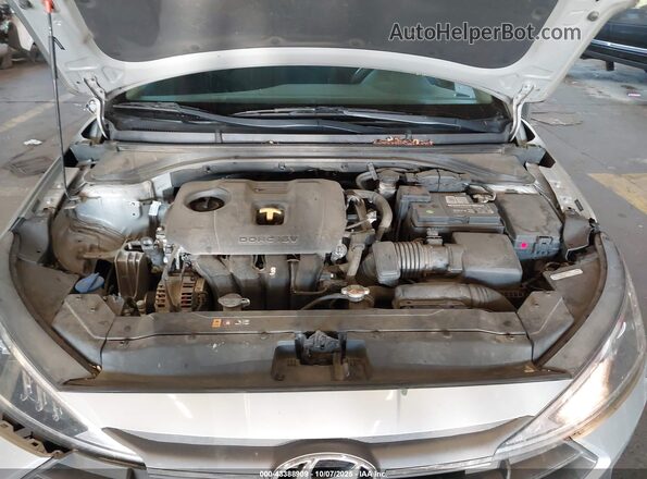 5NPD84LF2LH576116 2020 HYUNDAI ELANTRA Silver Вид ззаду