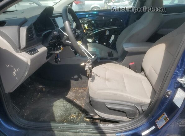 5NPD84LF2LH585611 2020 HYUNDAI ELANTRA Blue Սալոնի դիմացի տեսք