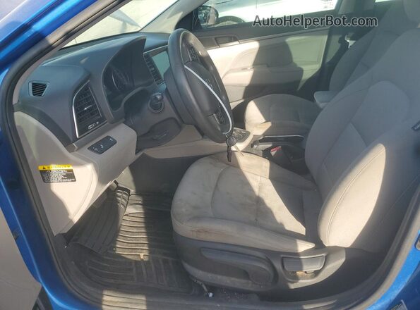 5NPD84LF3JH274380 2018 HYUNDAI ELANTRA Blue 