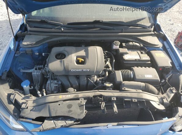 5NPD84LF3JH274380 2018 HYUNDAI ELANTRA Blue 
