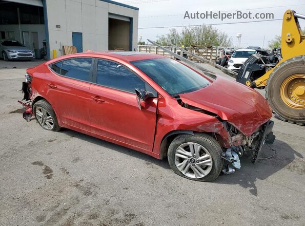5NPD84LF3LH536711 2020 HYUNDAI ELANTRA Красный Передняя правая четверть