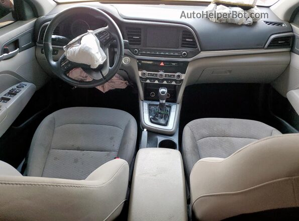 5NPD84LF3LH536711 2020 HYUNDAI ELANTRA Красный Вид панели приборов