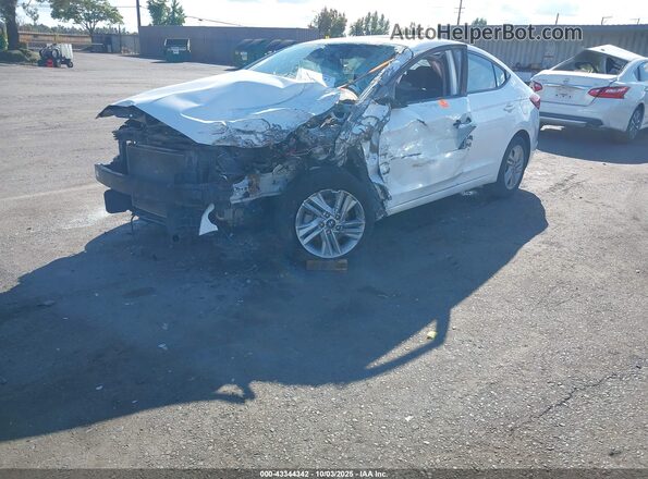 5NPD84LF3LH564623 2020 HYUNDAI ELANTRA White Przód lewy
