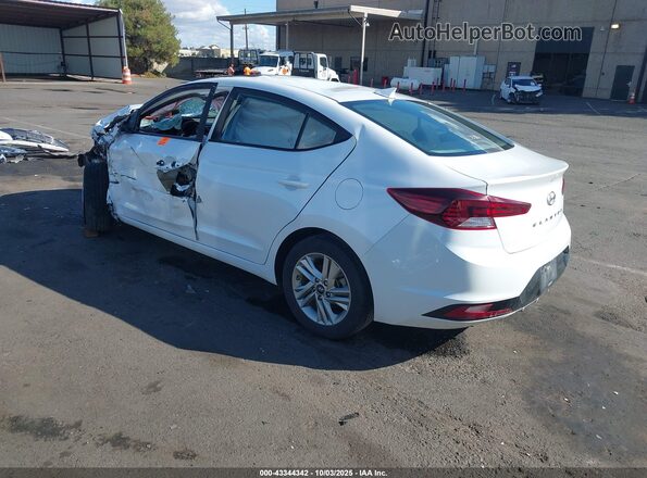 5NPD84LF3LH564623 2020 HYUNDAI ELANTRA White Tył lewy