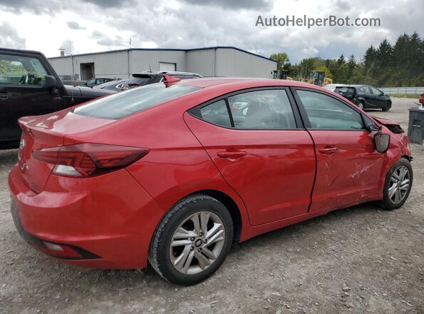 5NPD84LF3LH625677 2020 HYUNDAI ELANTRA Red 
